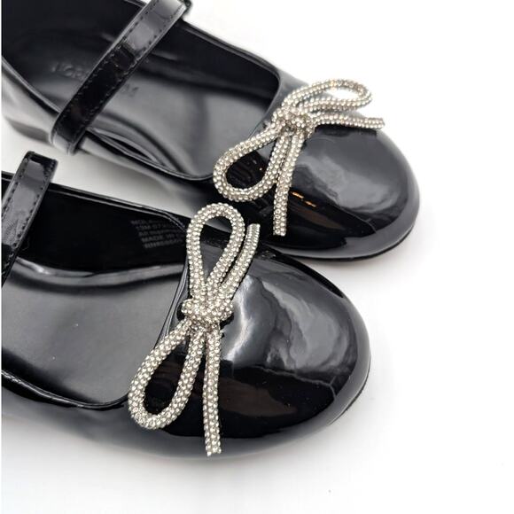 Nordstrom Kids Lainee Mary Jane Flat Adjustable Strap Black Size US13M EU31 - Picture 11 of 11